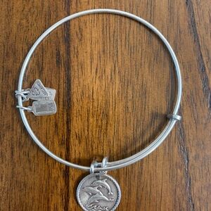 Silver Dolphin Charm Bracelet
